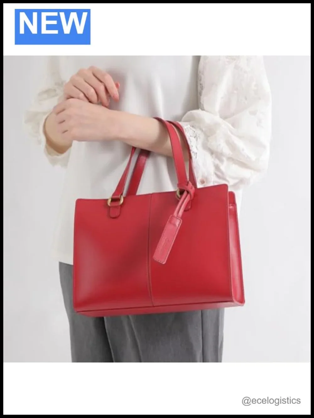 Japanese Genuine Leather Mini Tote Bag Adjustable Crossbody Shoulder Bag